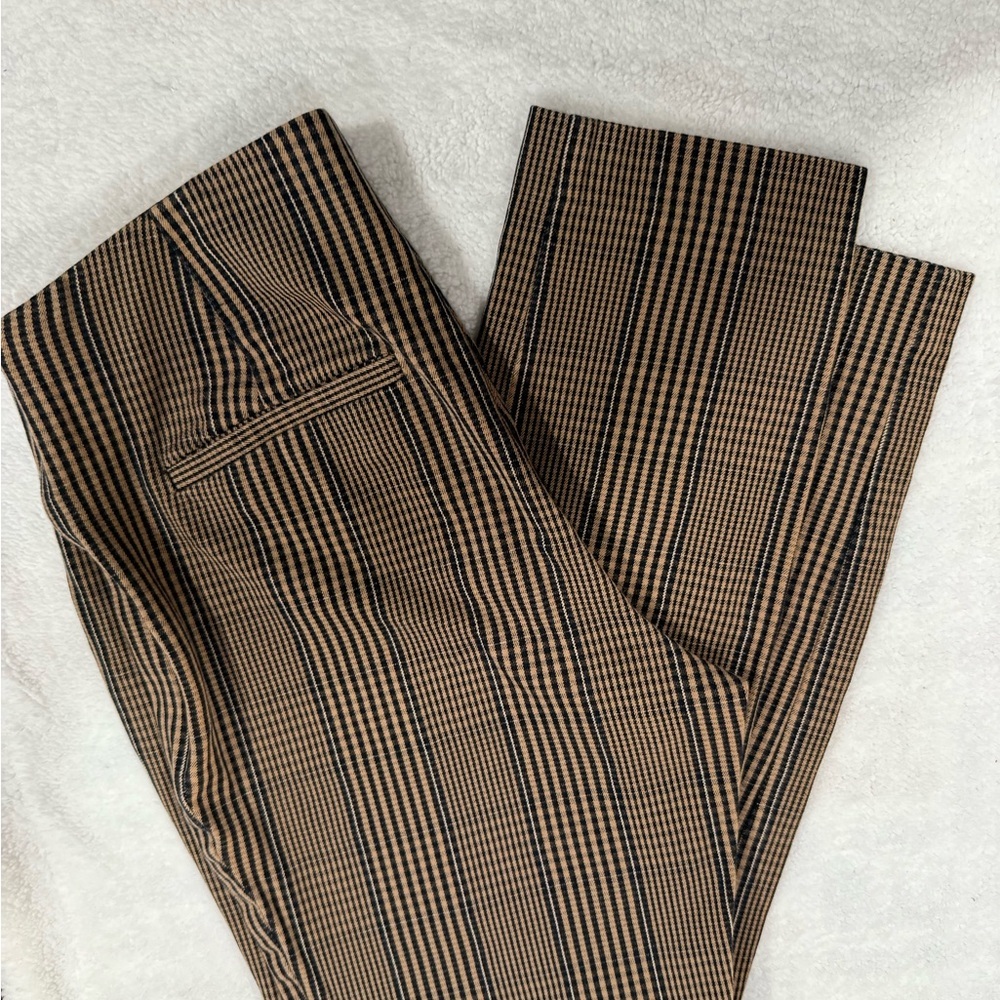 a new day Women's Brown and Black Striped Pants - Picture 6 of 8